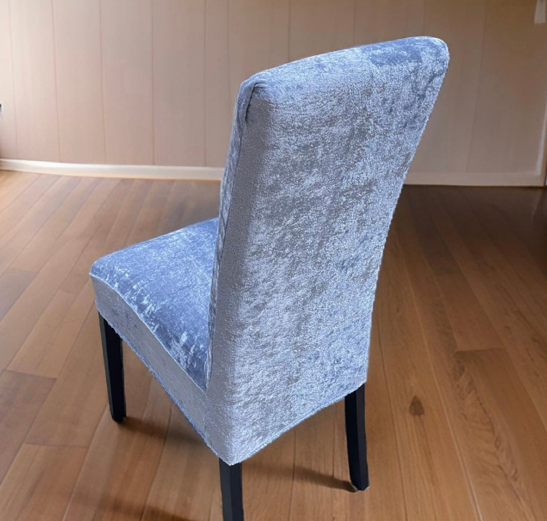 BARŠUNASTE XL NAVLAKE ZA STOLICE ( OSKAR 5- svijetlo sivo plava ) 1komad