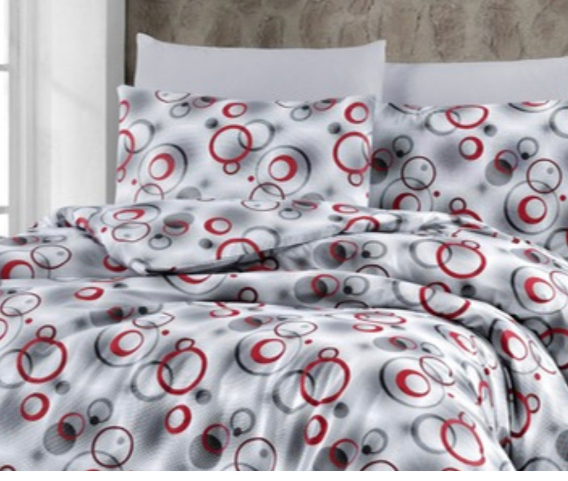 Komplet LANCUN KREP XL /100%PAMUK (LKP3) gornja plahta 240x260+donja plahta 240x240+2jastučnice 60x80