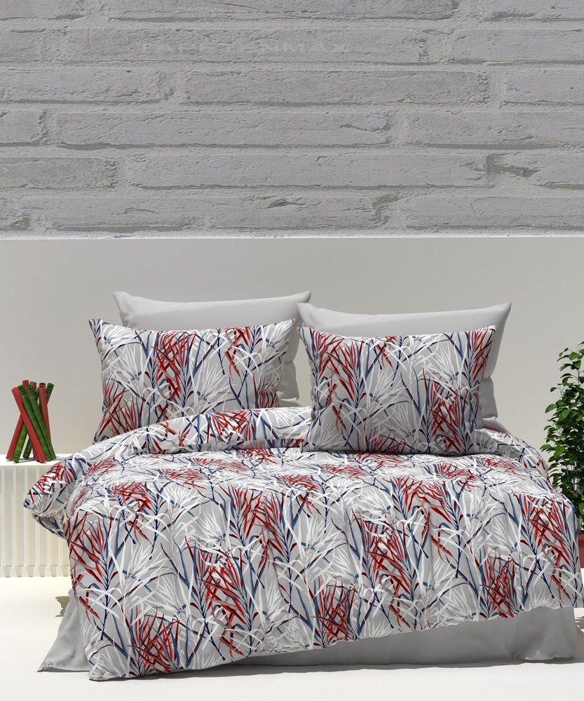 KOMPLET DOUBLE - komplet sadrži 1kom navlaka za poplun 200x200+2jastučnice 60x80+1plahtu 240x240