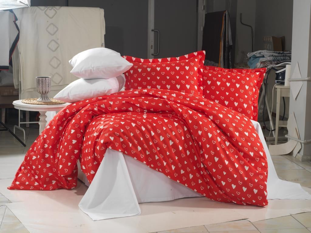 KOMPLET MEGA - komplet sadrži 1kom navlaka za poplun 200x220+2jastučnice 60x80+1plahtu 240x240
