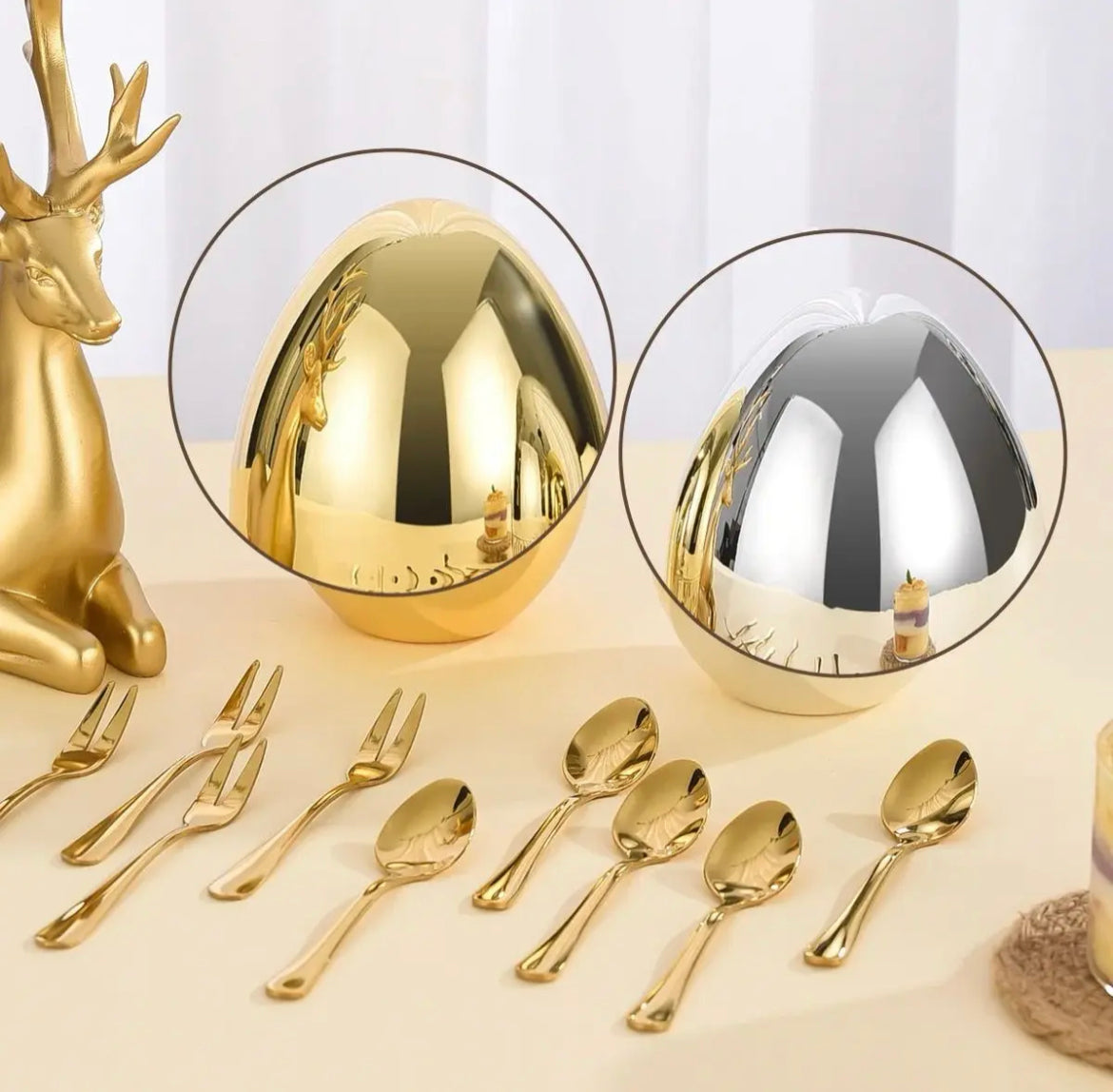 24 DIJELNI SET PRIBORA ZA JELO / JAJE