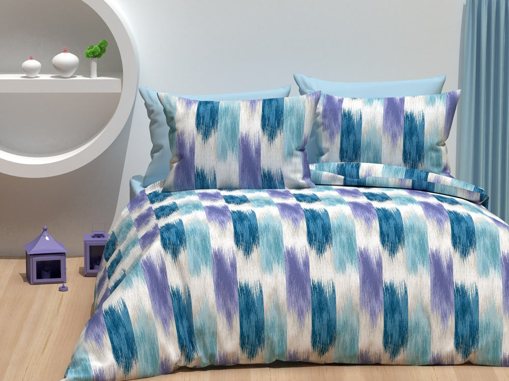 KOMPLET MEGA - komplet sadrži 1kom navlaka za poplun 200x220+2jastučnice 60x80+1plahtu 240x240