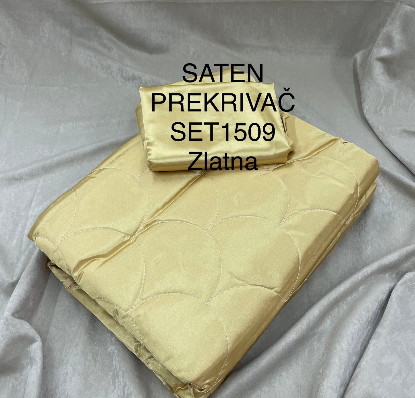 PREKRIVAČ SATEN (Prekrivač 160x200+2jastučnice 60x80)