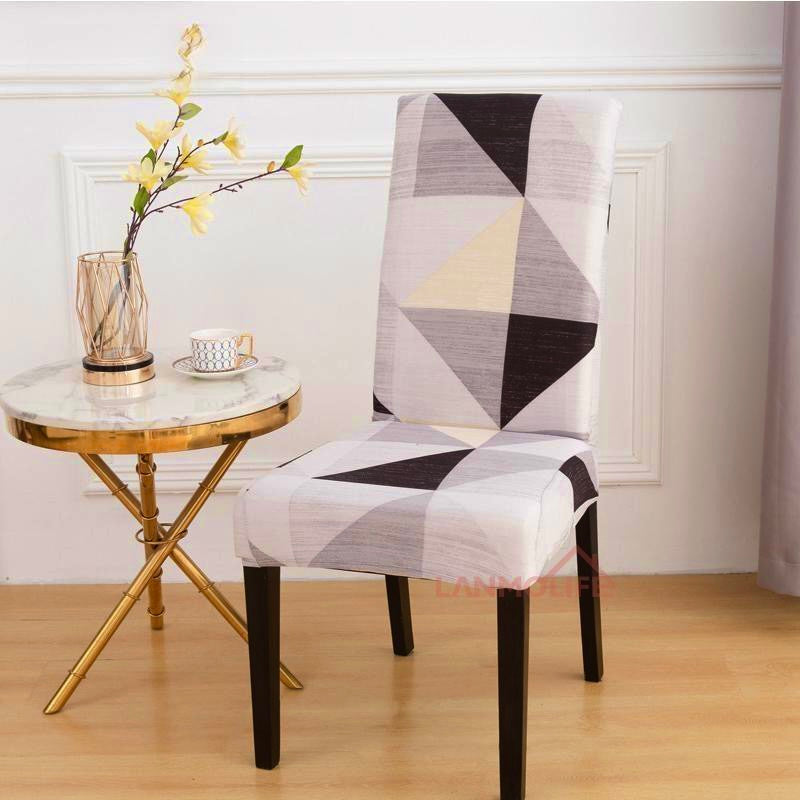 Rastezljive glatke navlake za stolice s uzorkom 6komada samo 20,00€ (GU10)