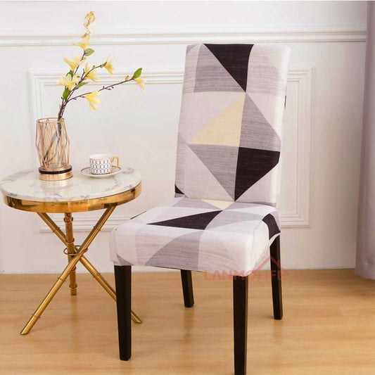 Rastezljive glatke navlake za stolice s uzorkom 6komada samo 20,00€ (GU10)