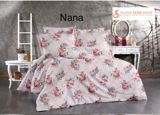 Komplet Pamučna posteljina 200x240 / NANA