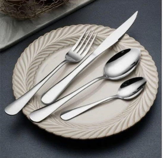 24 DIJELNI SET PRIBORA ZA JELO / TIN