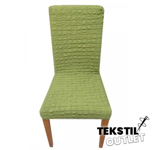 Navlake za stolice REBRASTE (svijetlo zelena ) 1komad
