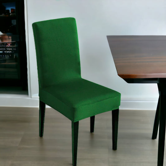 Rastezljive glatke navlake za stolice (533-zelena)