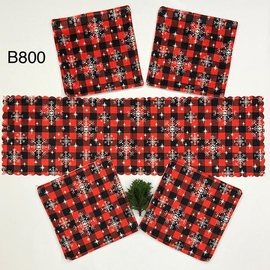 BOŽIĆNI DEKORATIVNI SET (B800) Tekstil Outlet