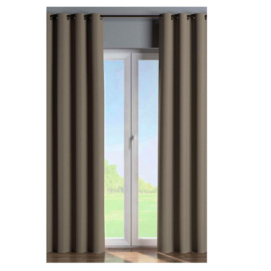 DEKOR GLATKE ZAVJESA 150x250 -DEKOR7 -tamno bež Tekstil Outlet