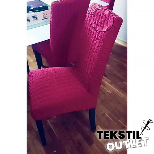 Navlake za stolice REBRASTE ( Broj25 -boja fuksije) 1komad