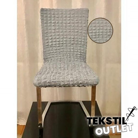Navlake za stolice REBRASTE (broj6 svijetlo siva) 1komad
