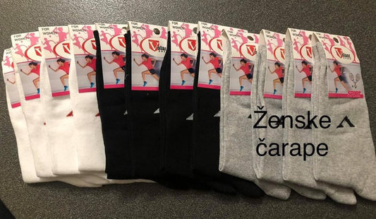 Ženske čarape 12komada/59,00kn
