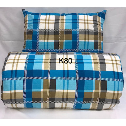 POSTELJINA KREP 100%pamuk (K80) Navlaka za poplun 200x200+2jastučnice 50x70